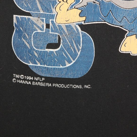 Vintage 1994 Dallas Cowboys Flinstones Men's T-Shirt size M 90s NFL - 873 - Picture 3 of 5